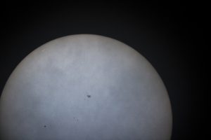 mercurius overgang 9 mei 2016 foto gemaakt met C8 telescoop